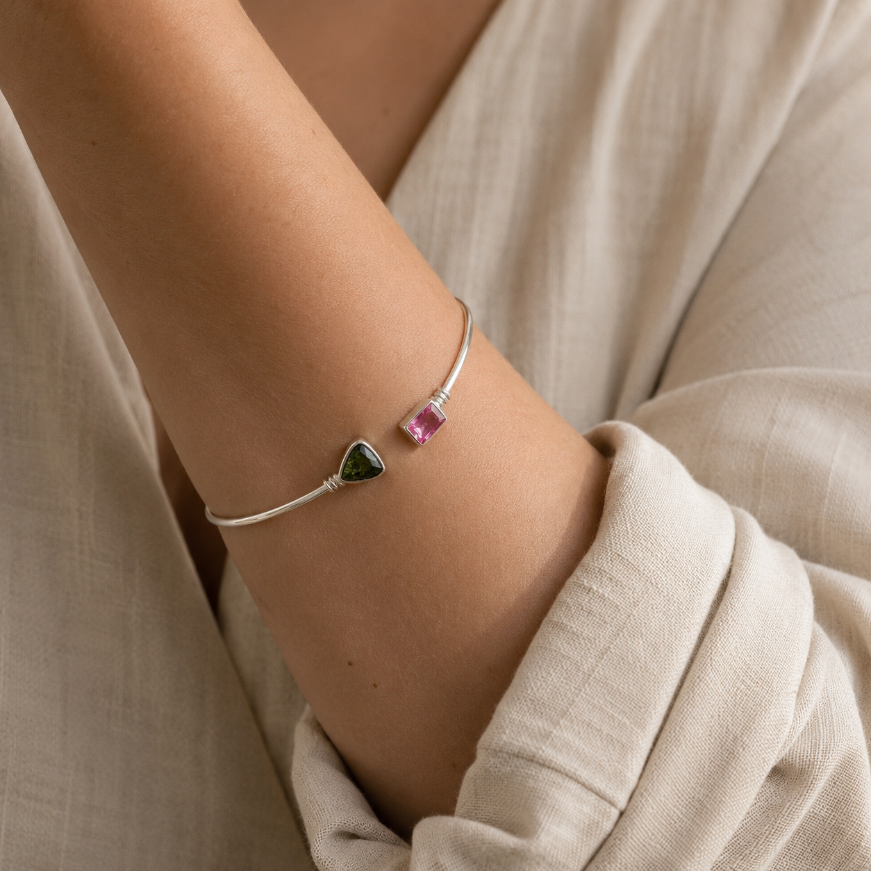 Pulsera puesta