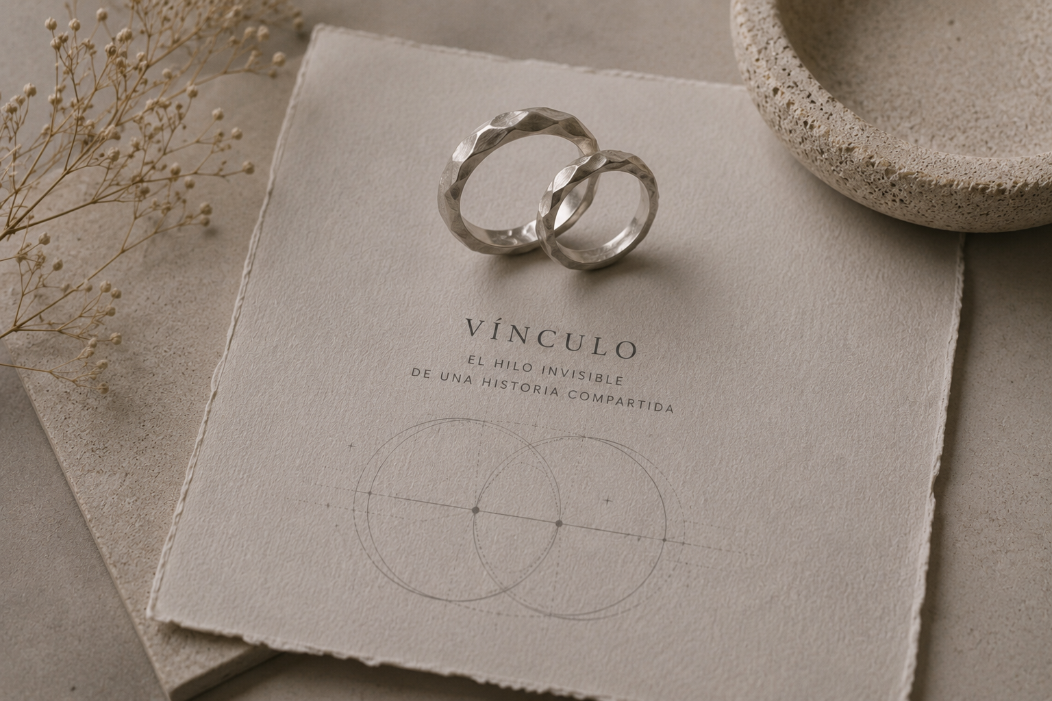 Anillo de boda personalizado